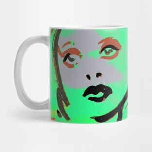 Beautiful Woman Portrait Mug